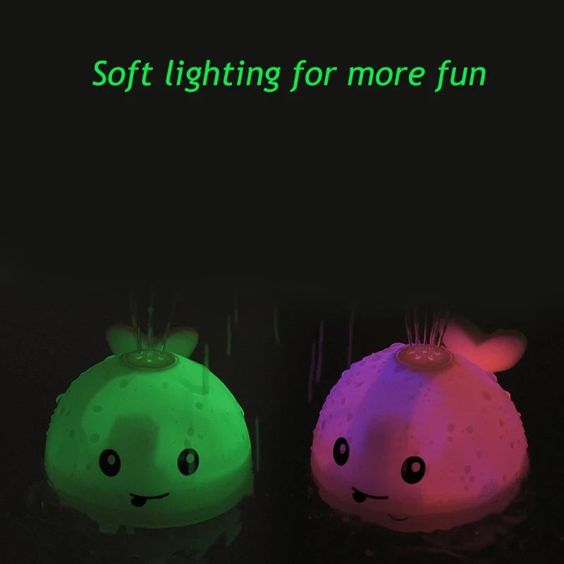 Light Up Whale Bath Toy