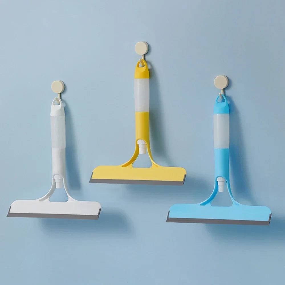Multifunction Window Squeegee with Spray Bottle