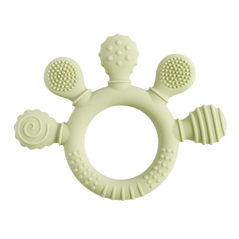 Silicone Teething Rattle